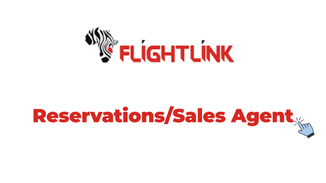 Flightlink Reservations/Sales Agent Job Vacancy 2026