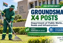 Groundsman Vacancies at Department of Public Works, Roads and Infrastructure