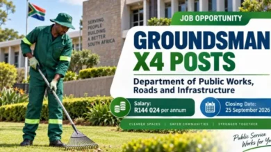 Groundsman Vacancies at Department of Public Works, Roads and Infrastructure