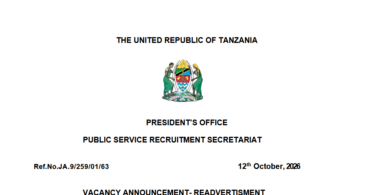 SIMA Chief Executive Officer Vacancy 2026: Tanzania Government Job