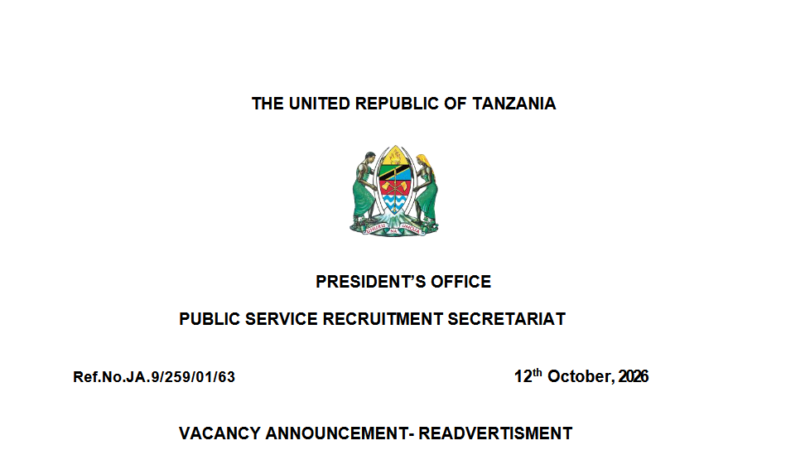 SIMA Chief Executive Officer Vacancy 2026: Tanzania Government Job